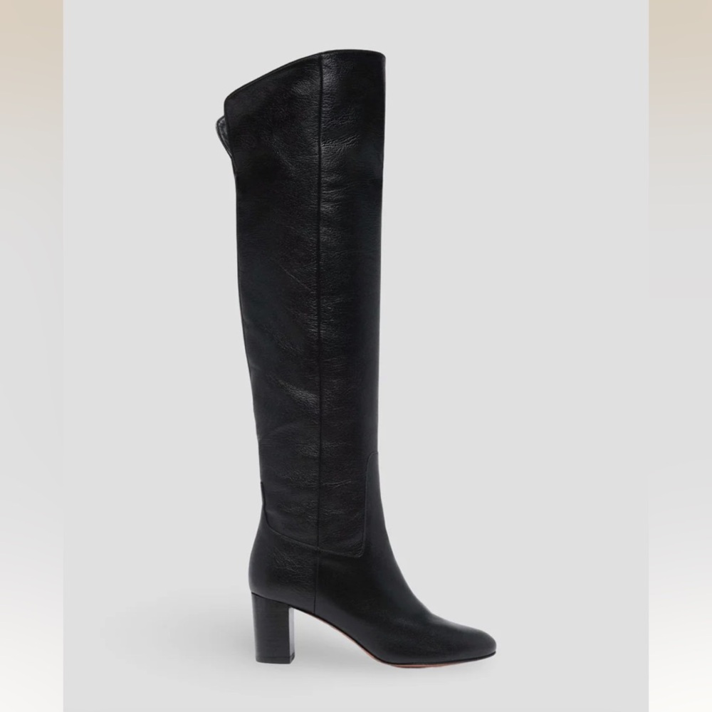 ba&sh Black Over the Knee Boots